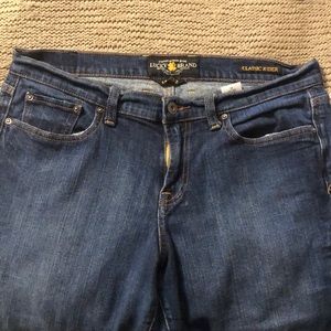 Lucky Brand Capri Classic Rider Jeans